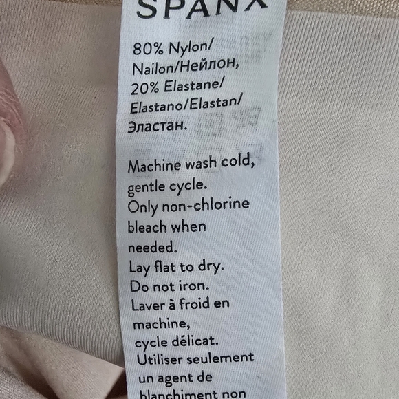 NWT SPANXsculpt OnCore High-Waisted Mid Thigh Short Soft Nude Size 1X - Picture 11 of 11